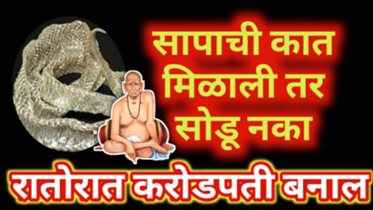 सापाची कात जी बनवेल तुम्हाला एका रात्रीत करोडपती….