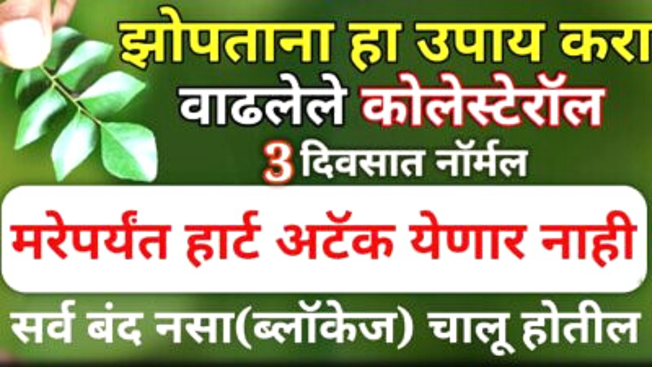 आजवर कधीच इतका सोपा उपाय माहीत नसेल, मरेपर्यंत हार्ट अटॅक नाही,चरबी मेणासारखी वितळेल….