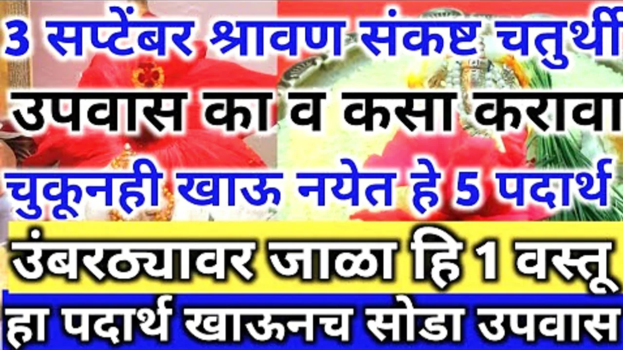 श्रावण संकष्टी चतुर्थी विशेष, या चुका टाळा तसेच हे पदार्थ चुकूनही खाऊ नका…