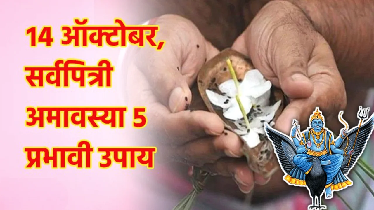 14 ऑक्टोबर, सर्वपित्री अमावस्येला करा असे उपाय की ज्यामुळे प्रगती कधीच थांबणार नाही…