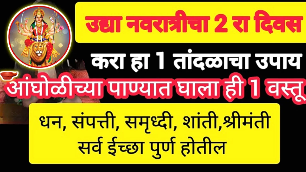 नवरात्रीत करा तांदळाचा महाउपाय, पैसा इतका येईल की सांभाळता येणार नाही…