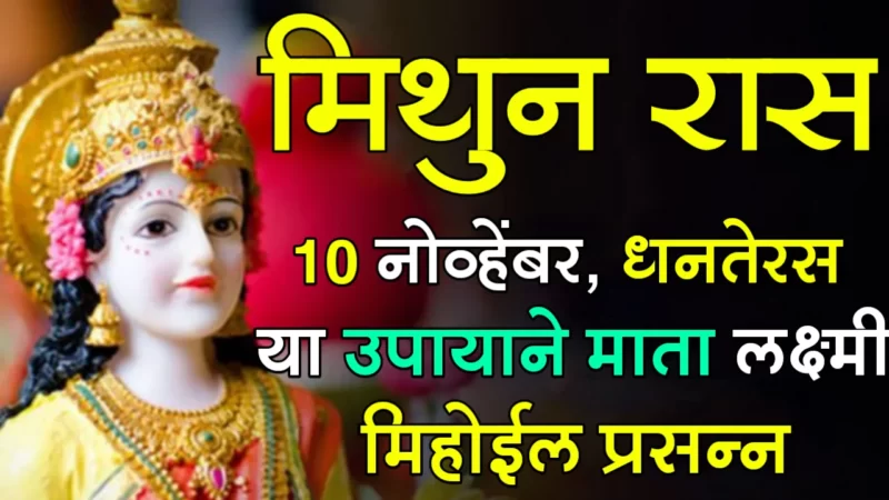 10 November mithun rashifal